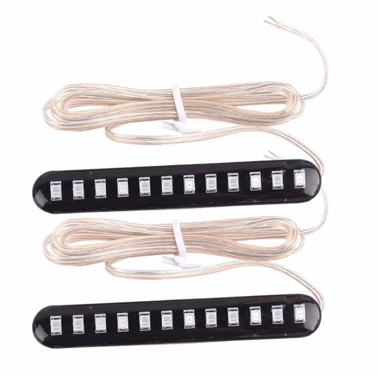 Bec Led Banda semnalizare autoadeziva cu bec frana, Can Am Semnalizari atv   canam   polaris   cfmoto 2 bucati