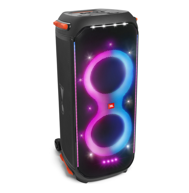stem audio JBL Partybox 710, 800W, Original PrBoxa JBL Partybox 710 Sio Sound, Dynamic light, Bluetooth, USB, IPX4, Negru
