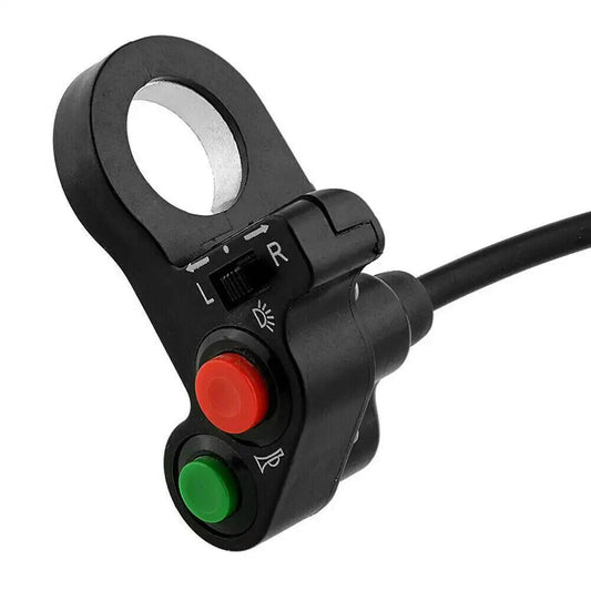 Buton Semnalizare si on off si claxon Polaris, Can Am, Canam cfmoto, prindere pe ghidon, buton semnalizare atv prindere pe ghidon