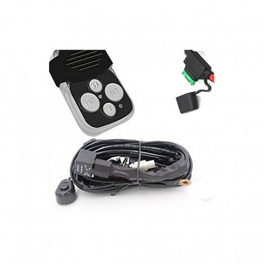 Cablaj Proiectoare Led cu telecomanda, 12v, pentru atv, utv, Polaris can am  Cf Moto  Segway