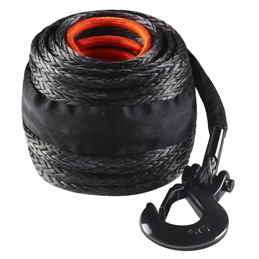 Cablu Troliu sintetic 12.7mm , Cablu sintetic pentru troliu 12.7mm, 28 metri 14.5 tone ,   sufa troliu