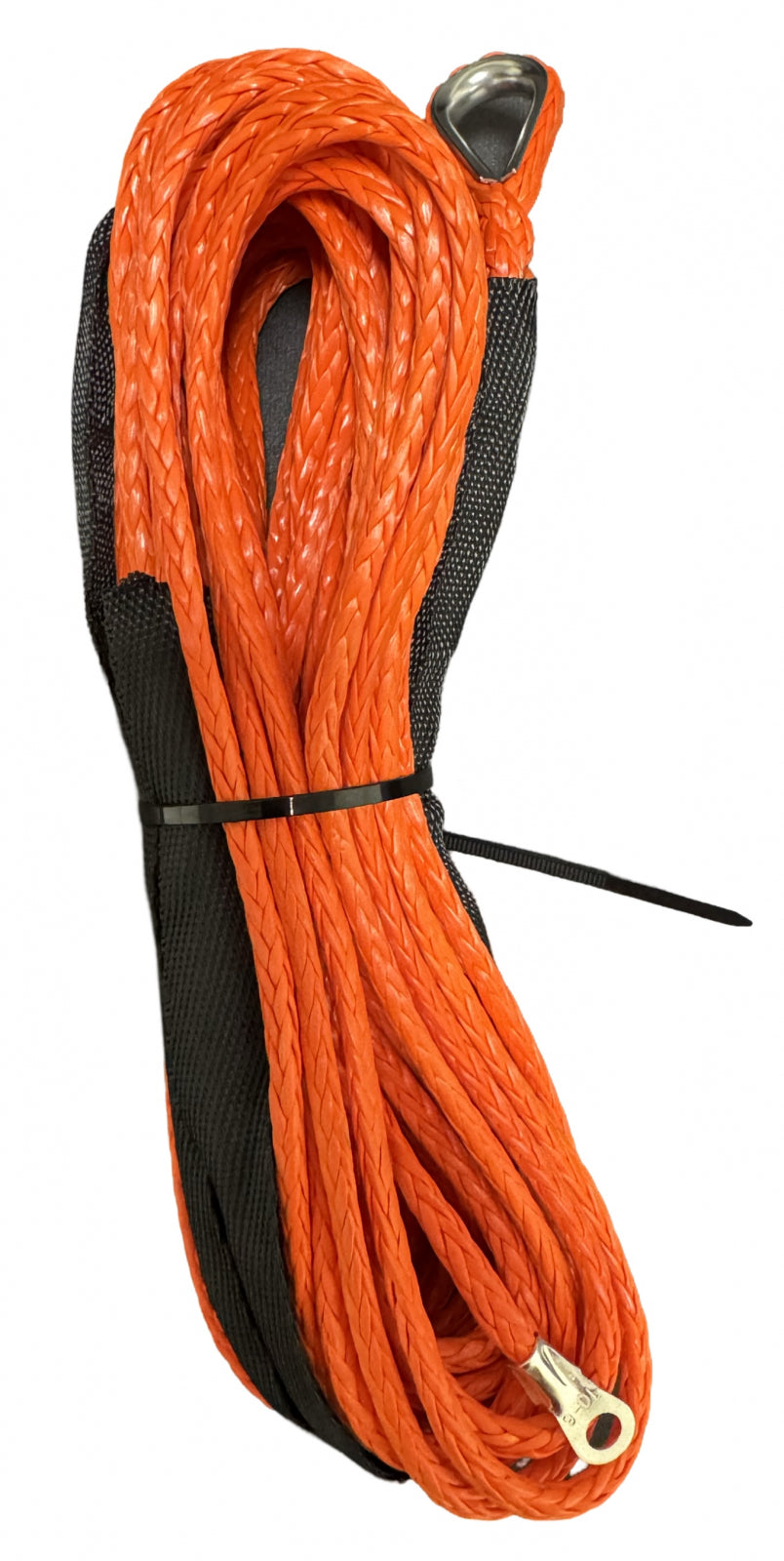 Cablu Troliu sintetic , Cablu sintetic pentru troliu 5mm 15mb culoare Orange,   sufa troliu  Can Am canam  Polaris  segway  cf moto