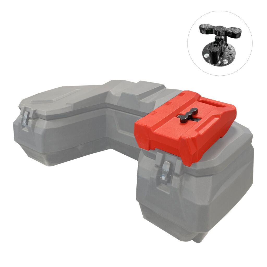 Canistră Benzină ATV 5L cu Suport și Kit Montaj - pentru Cutii atv AX96   AX97   AX98   AX99   AX105   AX112   AX145