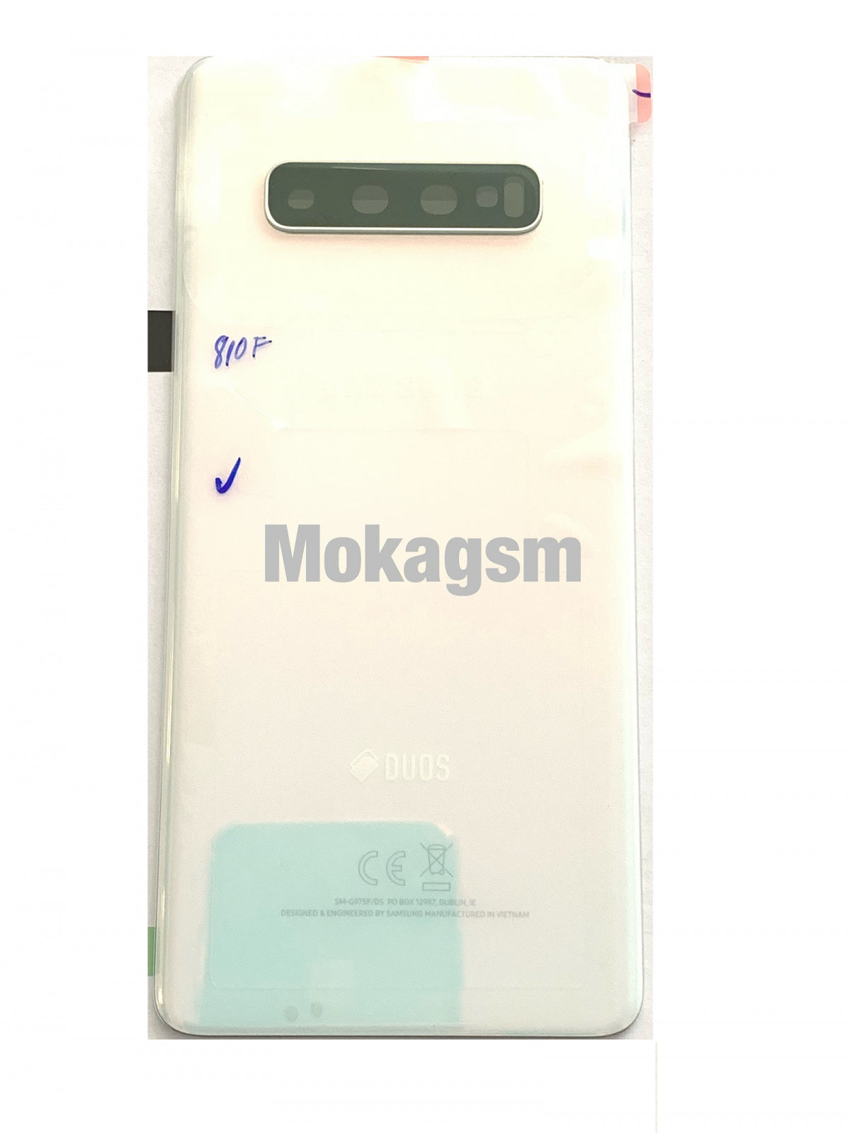Capac spate sticla spate Samsung S10 Plus G975 White -