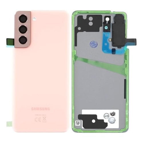 Capac spate sticla spate Samsung S21 G990 G991 Pink Original