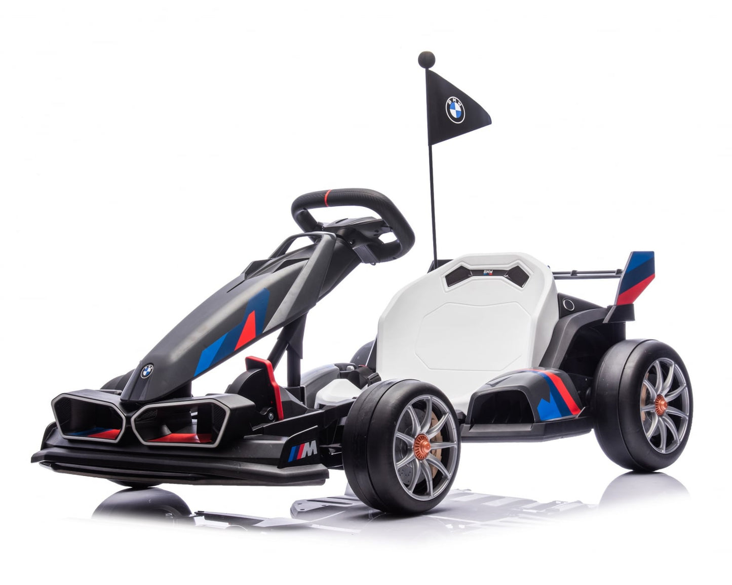 Cart, Kart electric pentru copii BMW Motosport putere 500W, sasiu ajustabil, Drift