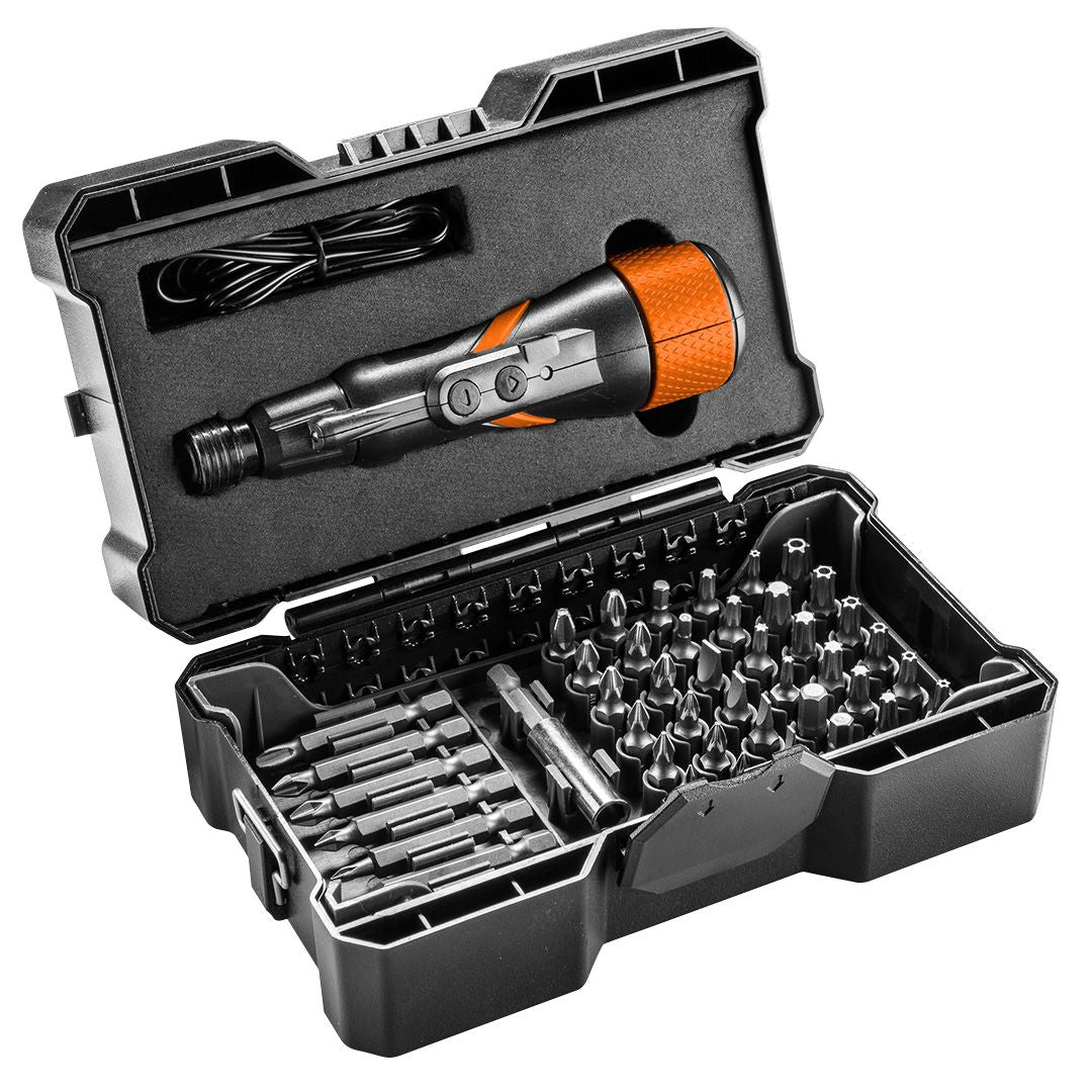 Surubelnita electrica cu acumulator 3.6V,Li-Ion, micro-USB+set biti