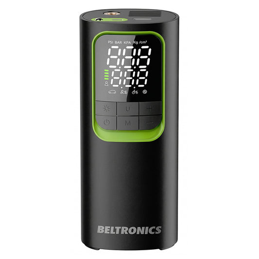 Compresor aer Auto Portabil cu Acumulator 8000mAh Beltronics T10, 150 PSI, 20L min, ATV, Moto, Bicicletă