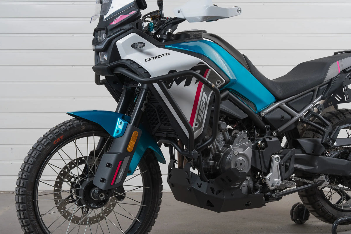 Crash Bar CFMOTO 450MT Yakk EXP - Bare Protecție Motor Ø25mm, Negru, 2024-2026