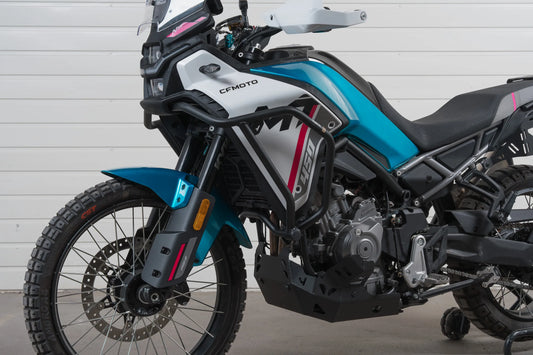 Crash Bar CFMOTO 450MT Yakk EXP - Bare Protecție Motor Ø25mm, Negru, 2024-2026