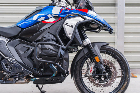 Crash Bar Complet BMW R 1300 GS 2023-2026 - Bare Protecție Motor Superior + Inferior, Negru
