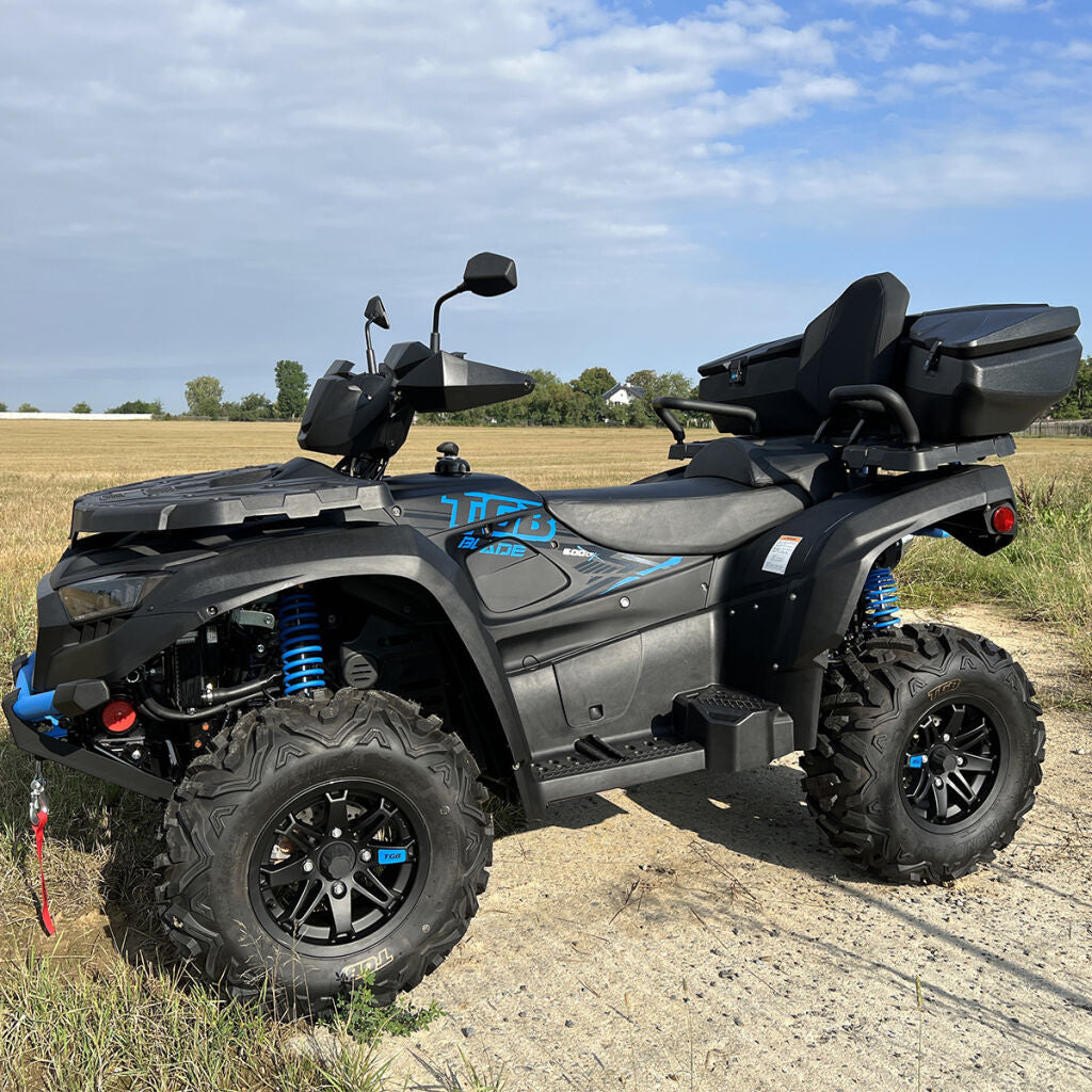 Cutie ATV pentru TGB Blade 600   1000 SHARK 120L pentru TGB Blade 600   1000 - Cutie Spate Mare, Impermeabilă, ax120