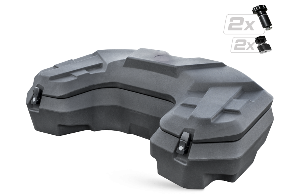 Cutie ATV SHARK AX110 110L pentru Segway Snarler AT5   AT6 - Cutie Portbagaj Spate Impermeabilă HDPE
