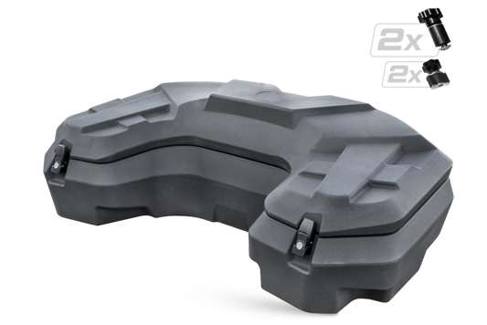 Cutie ATV SHARK AX110 110L pentru Segway Snarler AT5   AT6 - Cutie Portbagaj Spate Impermeabilă HDPE
