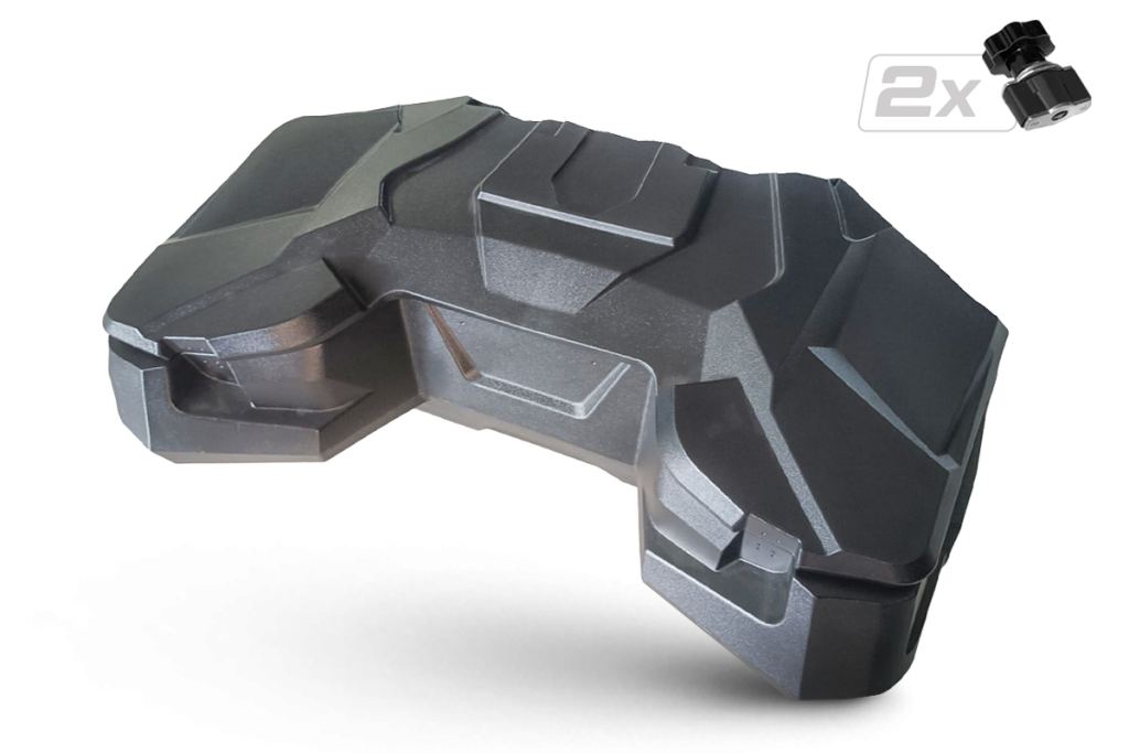 Cutie ATV SHARK AX125 125L pentru Can-Am Outlander Gen 3 HD5   HD7 - Cutie Portbagaj Spate Impermeabilă