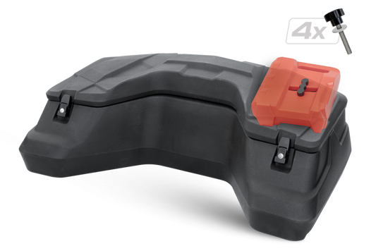 Cutie Spate ATV Loncin X-Wolf 700 1000 SHARK AX98 96L - Ladă Portbagaj Impermeabilă cu Încuietori