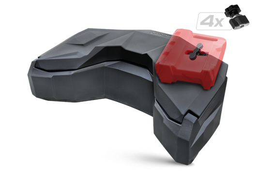 Cutie Spate ATV SHARK AX105 105L pentru Segway Snarler AT10, Portbagaj ATV, Impermeabilă, Prindere Rapidă