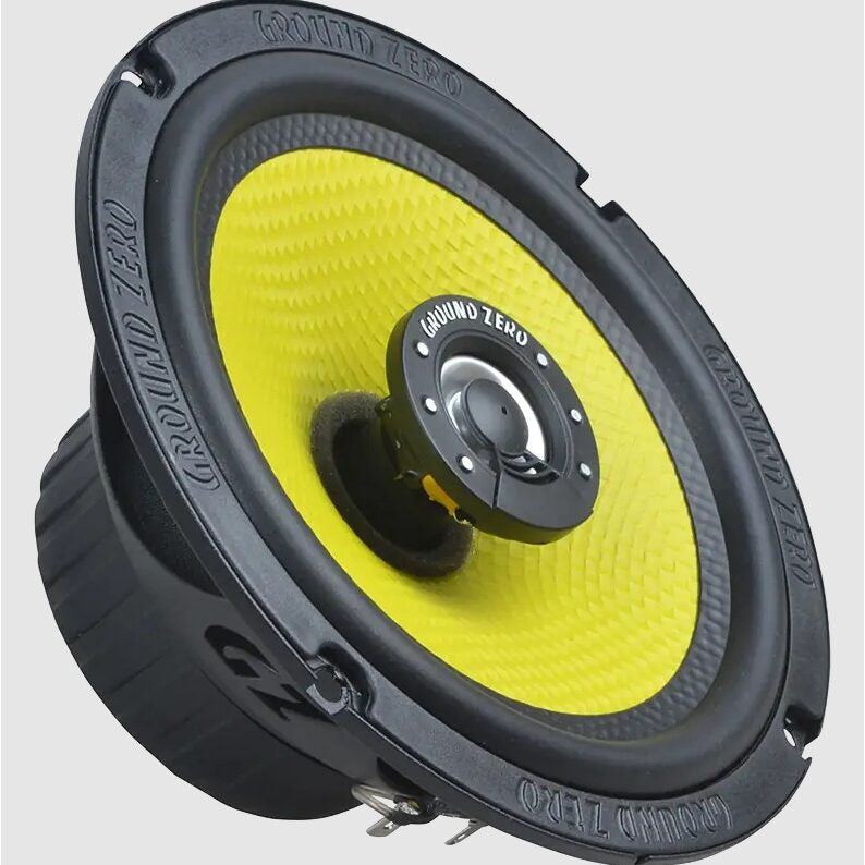Difuzoare Auto Coaxiale Ground Zero Titanium GZTF 6.5X - 16.5cm, 90W RMS 130W Max