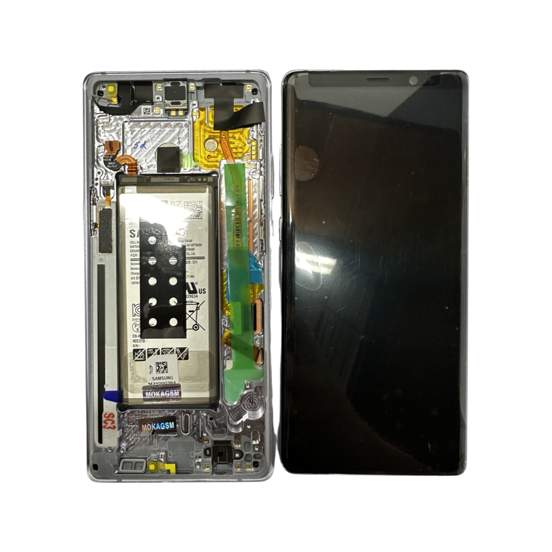 Display cu rama Samsung Galaxy Note 8 cu ACUMULATOR N950 GREY