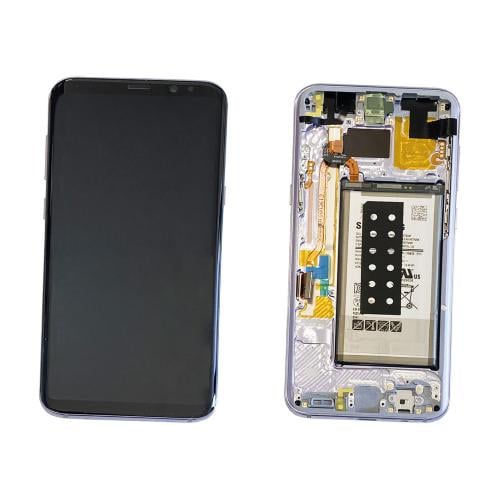 Display cu touchscreen si rama Samsung Galaxy S8 Plus G955f Violet