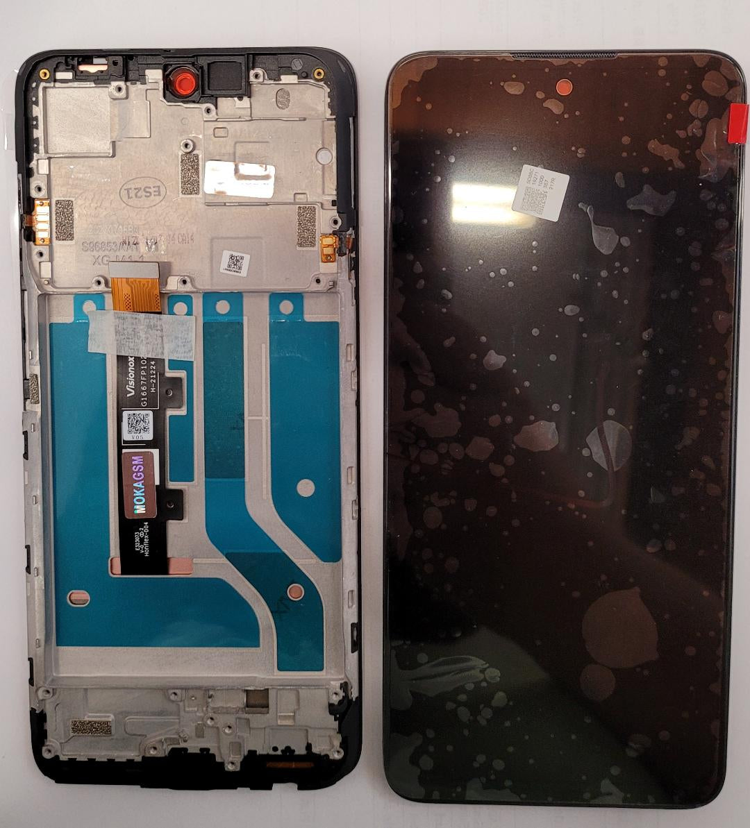 Display Motorola Moto Edge 20 Lite cu Rama Original Service Pack