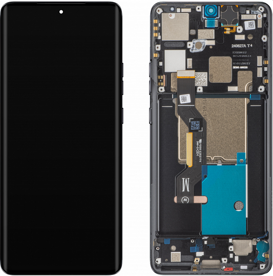 Display Motorola Moto Edge 50 PRO Black XT2403 cu Rama Original Service Pack