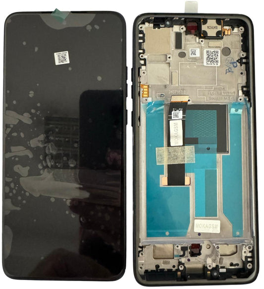 Display Motorola Moto Edge 50 Neo XT2409 cu Rama GREY Original Service Pack