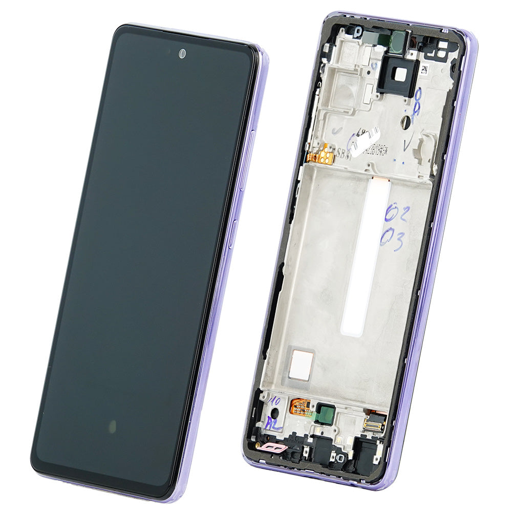 Display Samsung A52 A525 4G Violet Original Samsung Service Pack Moka Parts