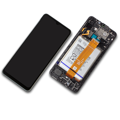 Display Samsung Galaxy A12 4g 5g Cu Acumulator Service Pack