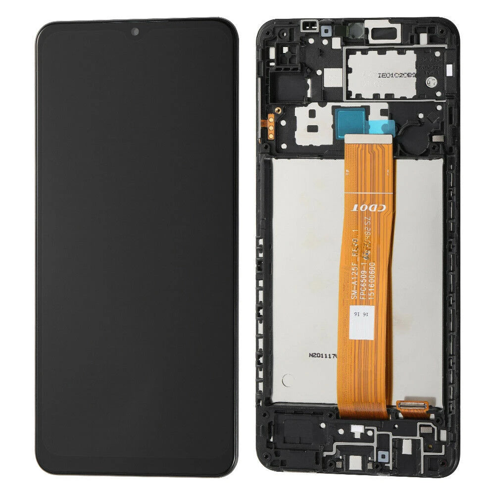 Display Samsung Galaxy A12 A125 cu rama, compatibil CDOT