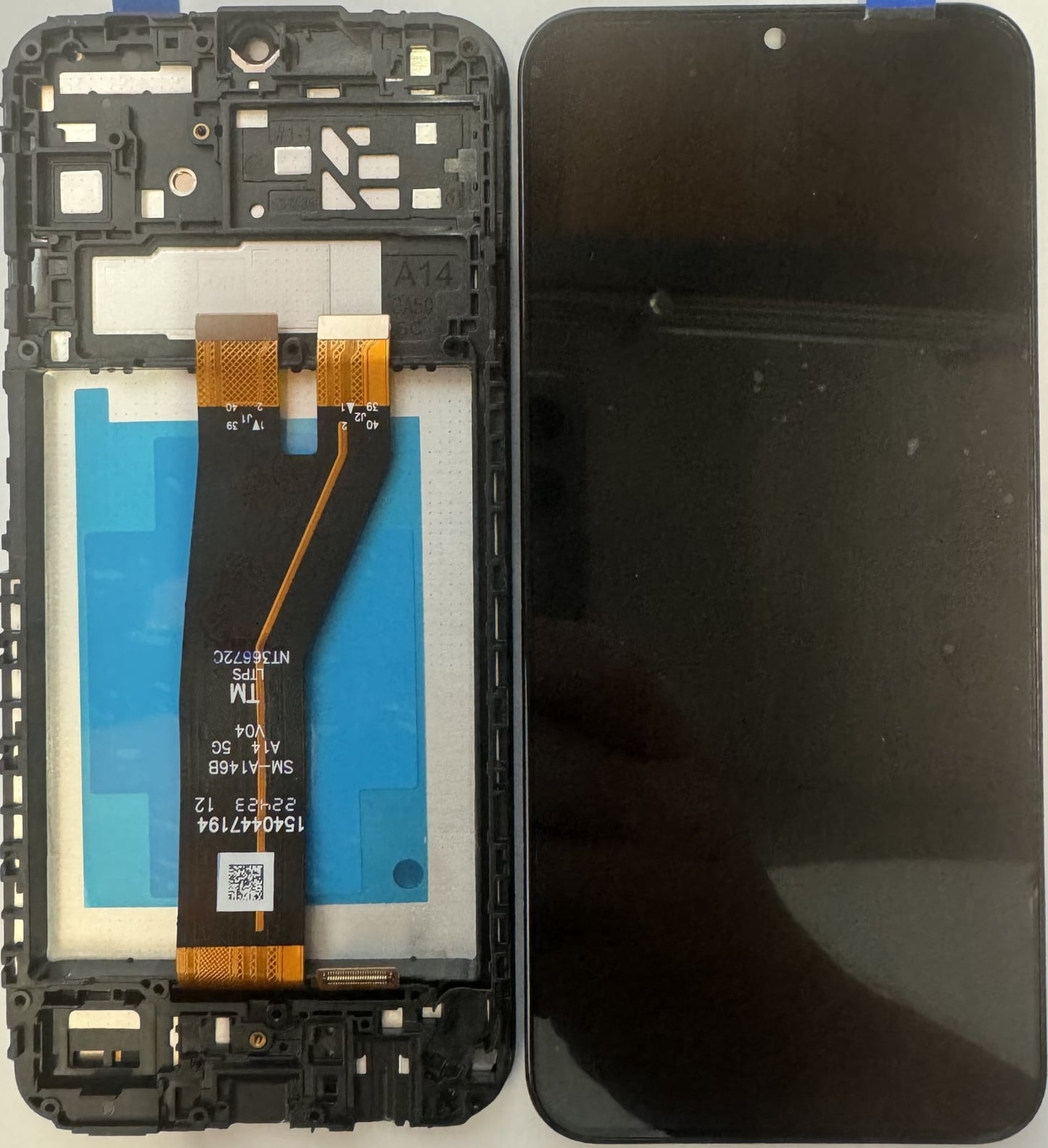 Display Samsung Galaxy A14 5G DOAR MODELUL A146B cu Rama Black Negru