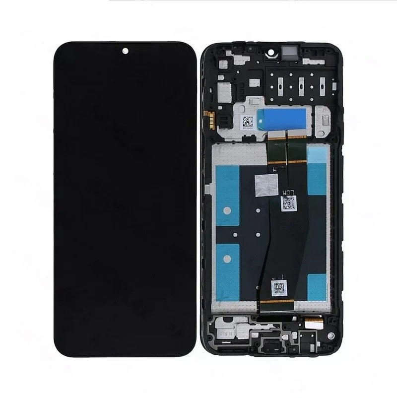 Display Samsung Galaxy A14 4G A145 DOAR MODELUL A145P A145R cu Rama Black Negru