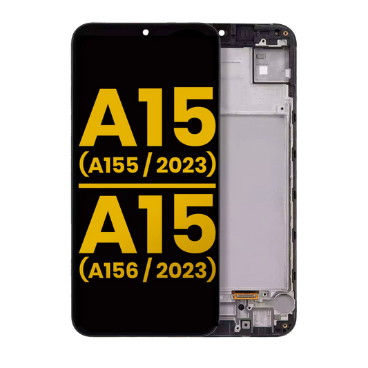 Display Samsung Galaxy A15 4g 5g, A155 A156 Compatibil, cu Rama