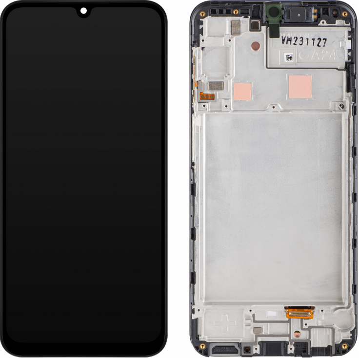 Display Samsung Galaxy A24 A245 Cu Rama Black, Original