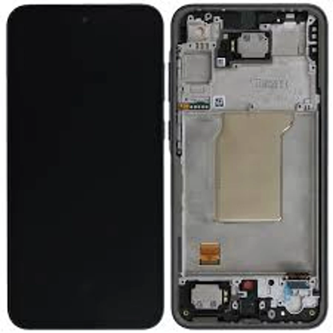 Display Samsung Galaxy A36, cu Rama Negru, Original Service Pack GH82-36841A
