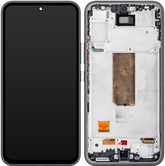 Original A54 Display Samsung Galaxy A54 5G A546 Original cu Rama Black