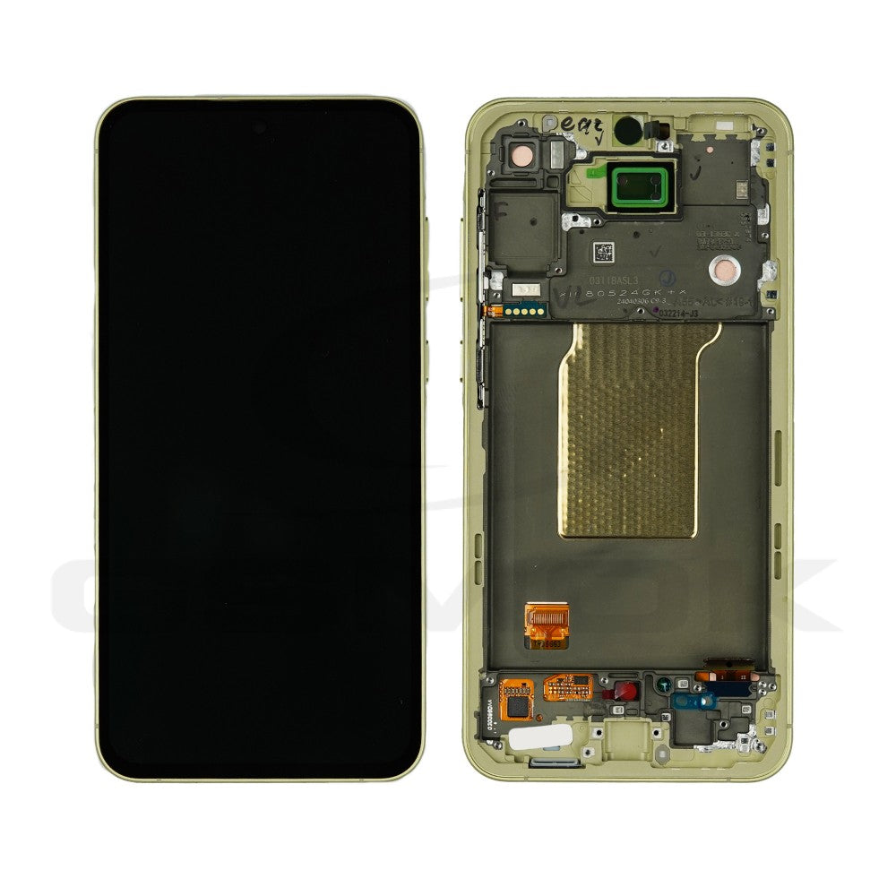 Display Samsung Galaxy A55 5G A556 Original cu Rama Lemon