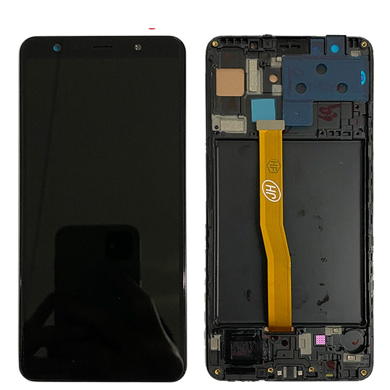 Display Samsung Galaxy A7 2018, A750 OLED cu RAMA