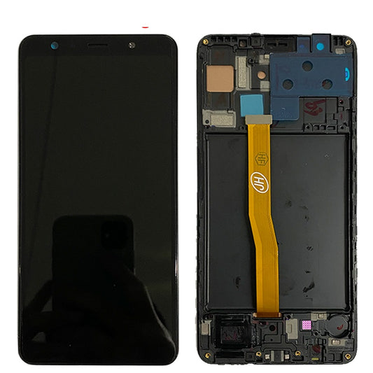 Display Samsung Galaxy A7 2018, A750 OLED cu RAMA