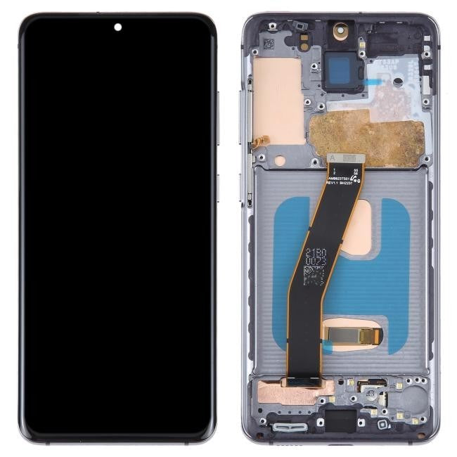 Display Samsung Galaxy S20 G980 G981 OLED cu Rama Black