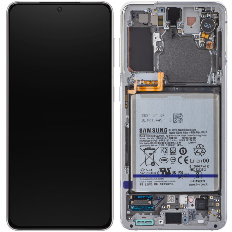 Display Samsung Galaxy S21 5G G991 Phantom White