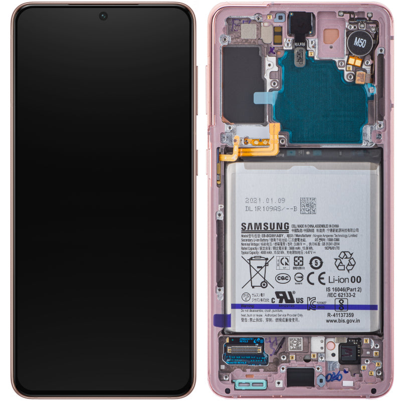 Display Samsung Galaxy S21 5G G991 S21 Phantom Violet Cu BATERIE