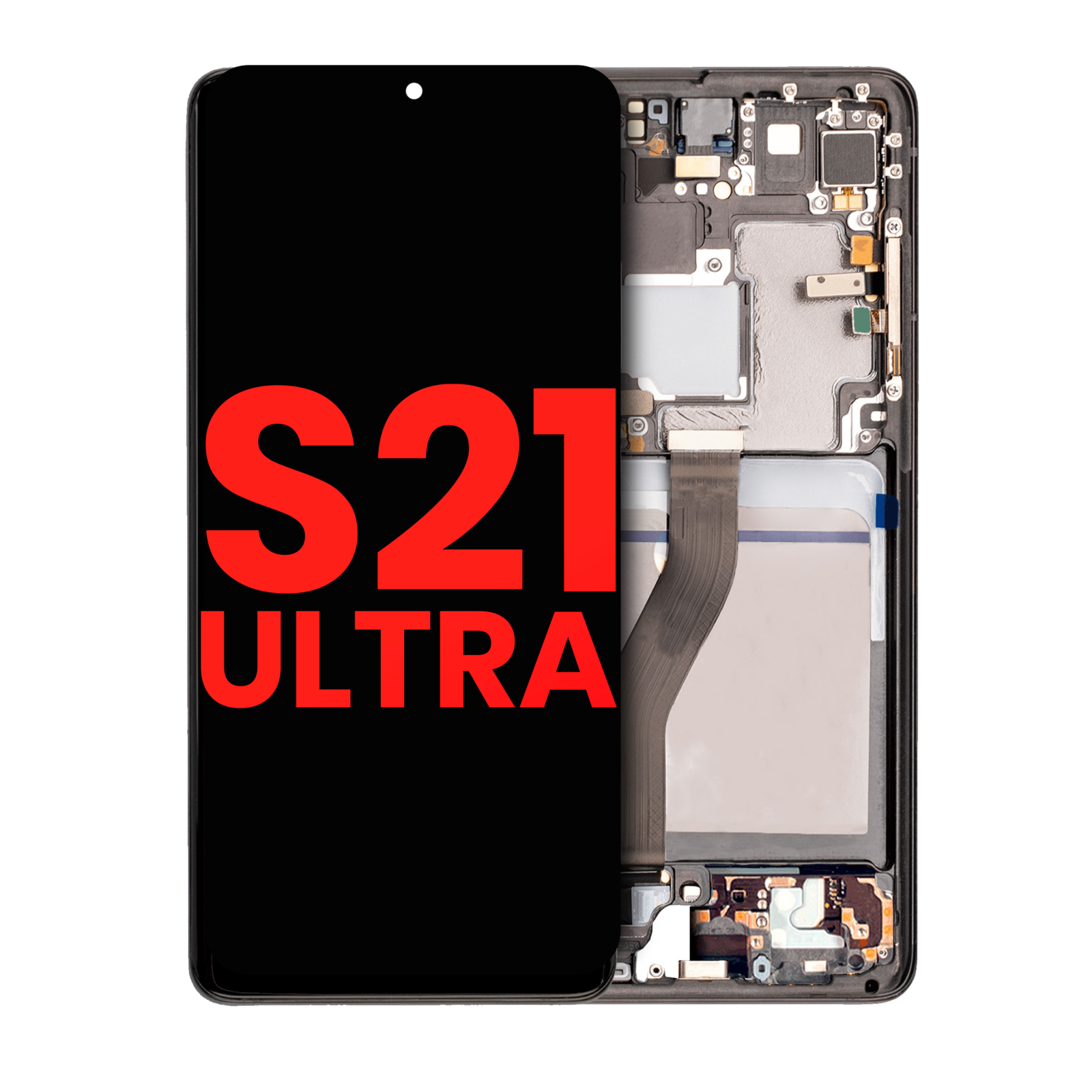 Ecran Display Samsung Galaxy S21 Ultra 5G G998 OLED COMPATIBIL Silver, ecran s21 ultra