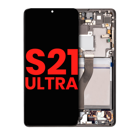 Ecran Display Samsung Galaxy S21 Ultra 5G G998 OLED COMPATIBIL Silver, ecran s21 ultra