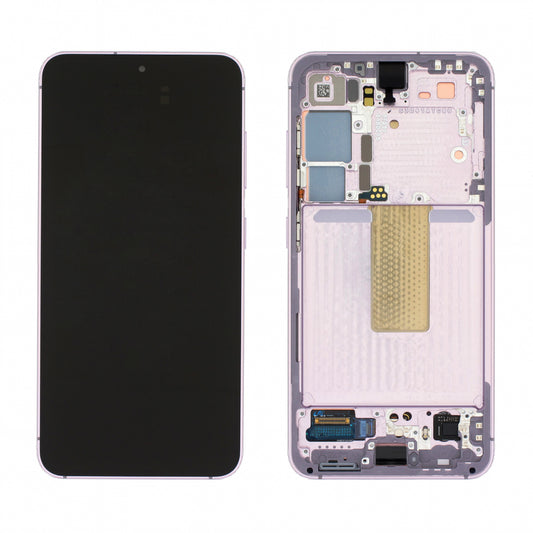 Display Samsung Galaxy S23 cu rama S911 , Lavender