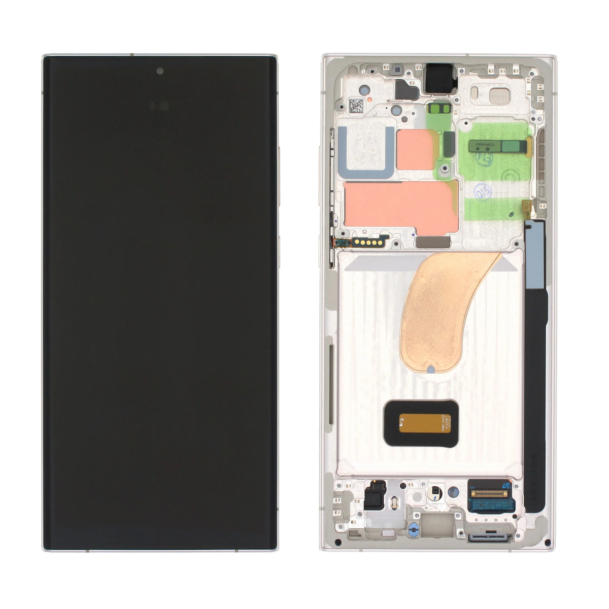 Display Samsung Galaxy S23 Ultra cu rama , Cream