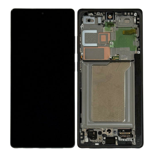 Display Samsung Galaxy S25 Ultra cu rama, Jet Black , Original Service Pack