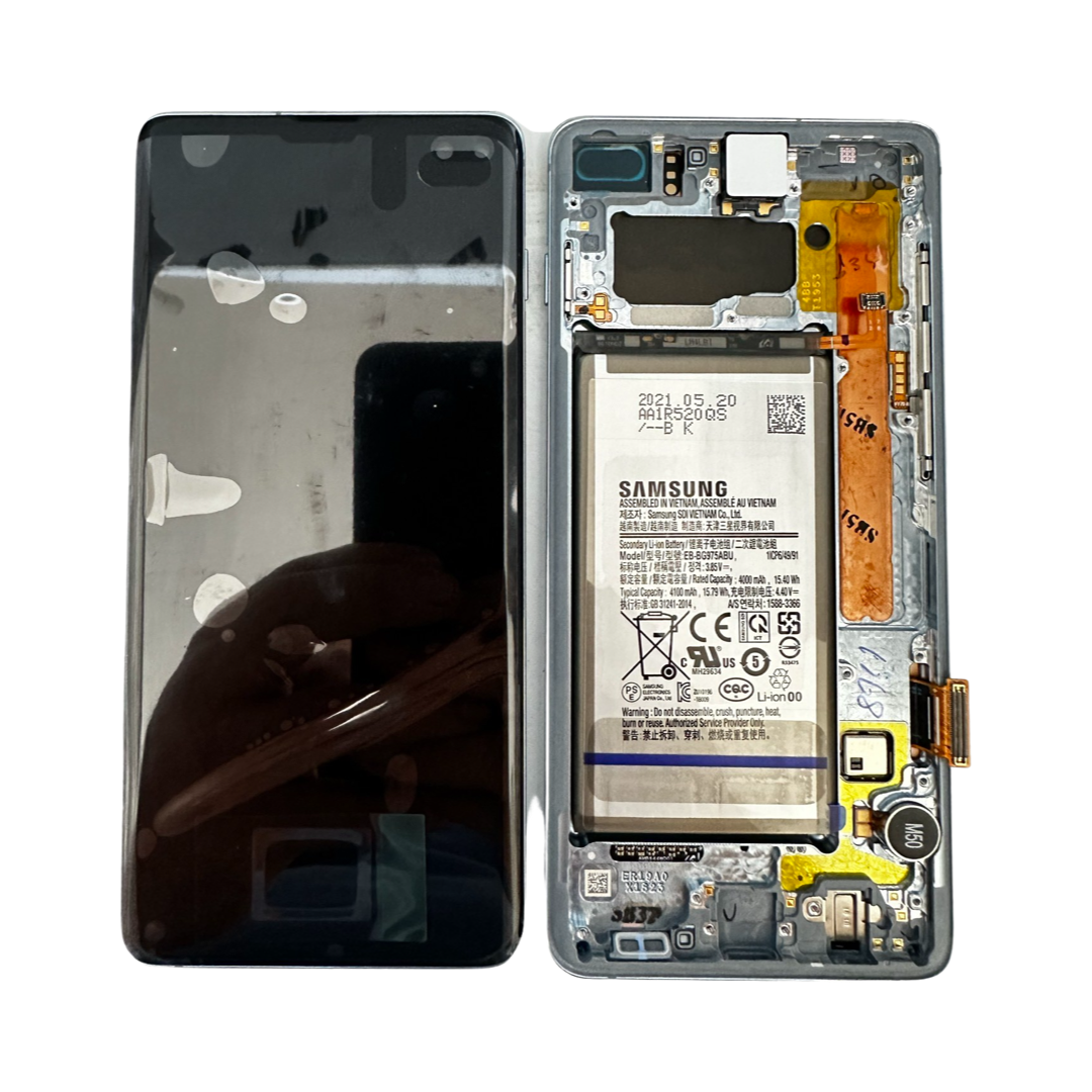 Display Samsung S10 Plus G975 Blue cu BATERIE   Display Samsung S10 Plus Blue