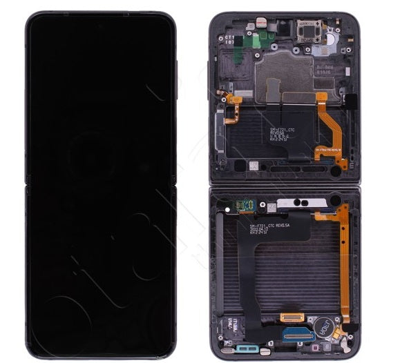 Display Samsung Galaxy Z Flip 4,F721 cu Rama Gray GH82-30239A