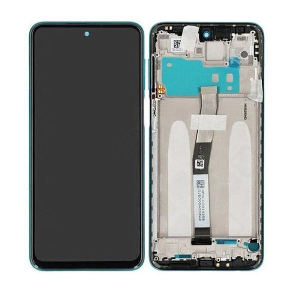 Display Xiaomi Redmi Note 9 Pro Cu rama Green Original Service Pack